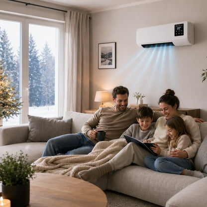 InstaCool Pro – Climatisation & Chauffage – Aucune Installation Nécessaire | 2-en-1 | Pour des espaces jusqu'à 51 m²